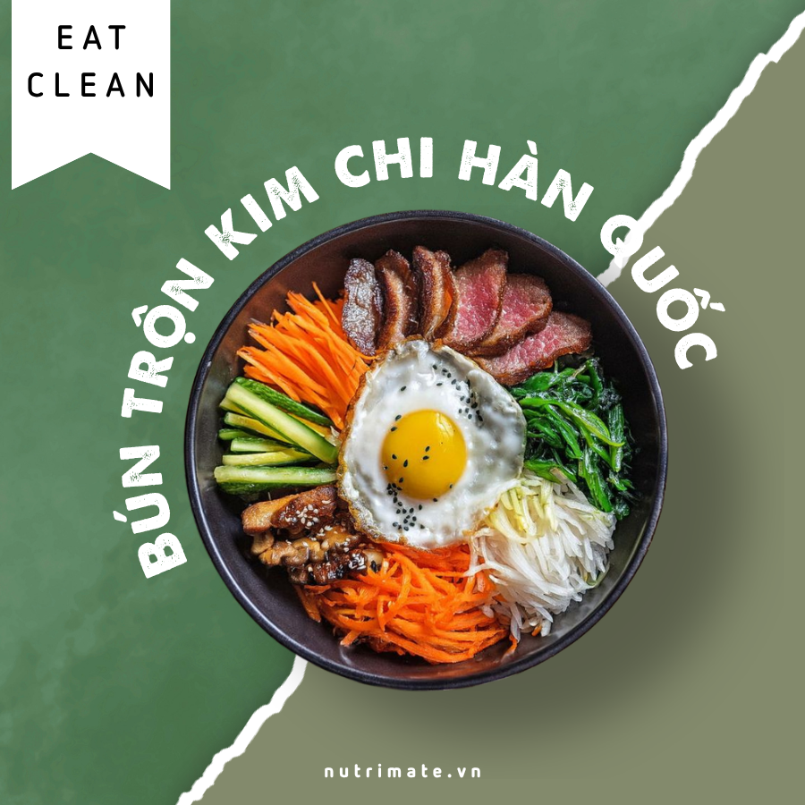 Bún Trộn Kim Chi Hàn Quốc