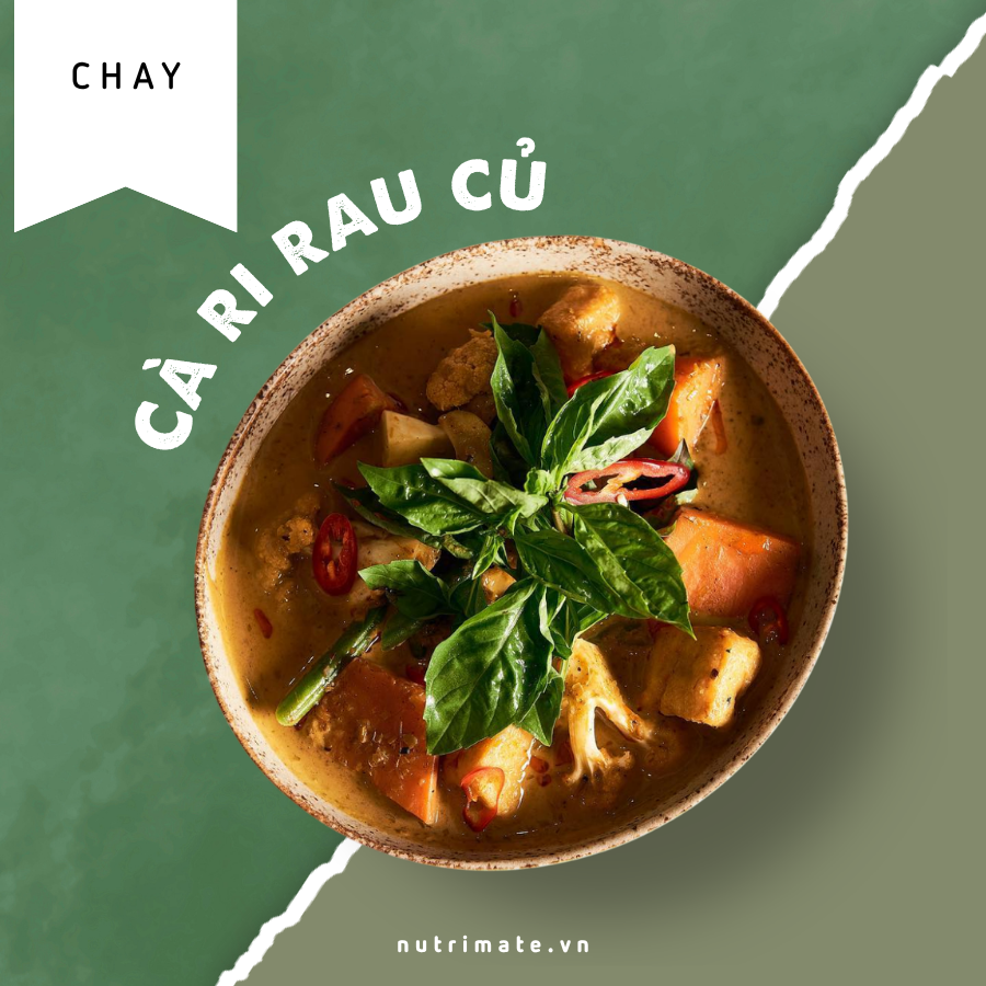  Cà Ri Rau Củ