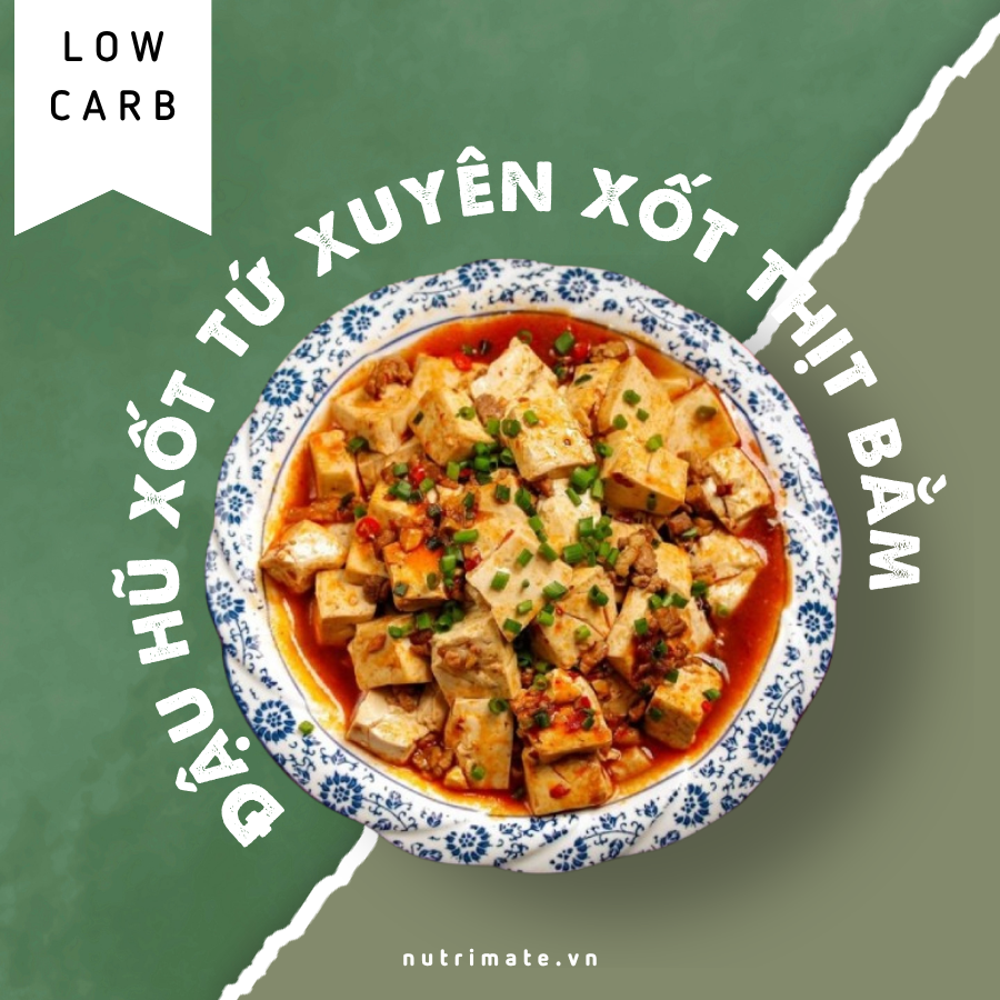Đậu Hũ Xốt Tứ Xuyên Thịt Bằm