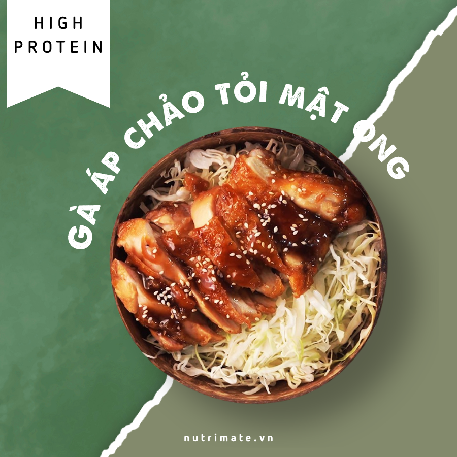 Gà Áp Chảo Tỏi Mật Ong