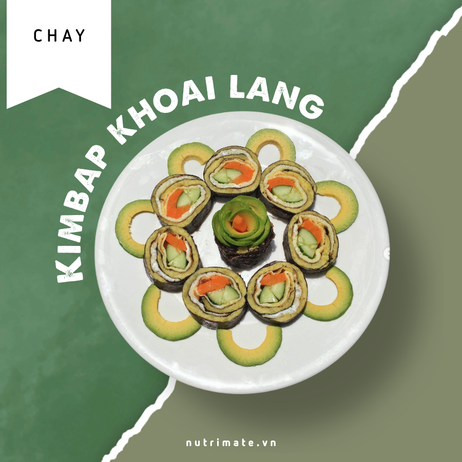 Kimbap Khoai Lang