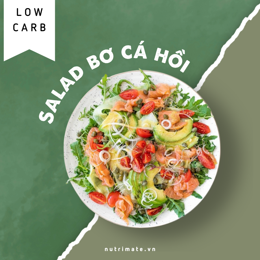  Salad Bơ Cá Hồi